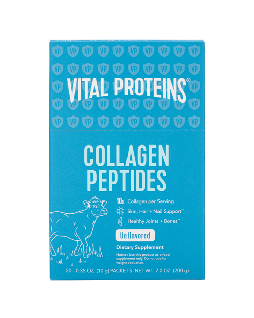 Collagen Peptides Stick Pack Box 20 Servings