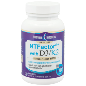 NTFactor® with D3/K2 Chewable Wafer Vanilla 30 Wafers