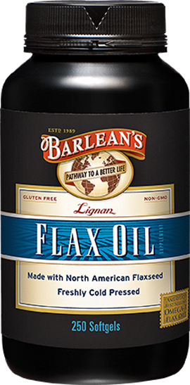 Lignan Flax Oil 250 Softgels