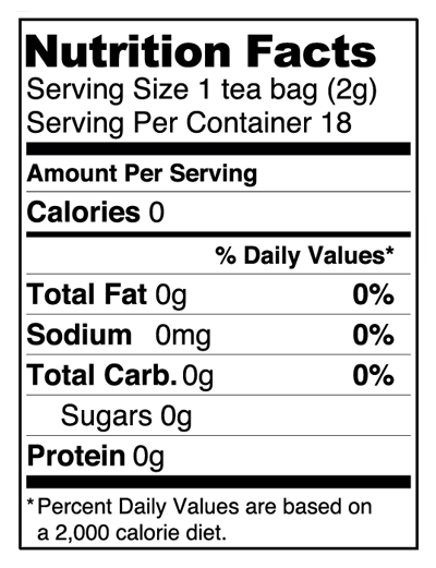 supplement facts