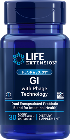 FLORASSIST® GI with Phage Technology 30 Capsules