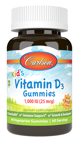 Kid's Vitamin D3 Gummies 60 Gummies