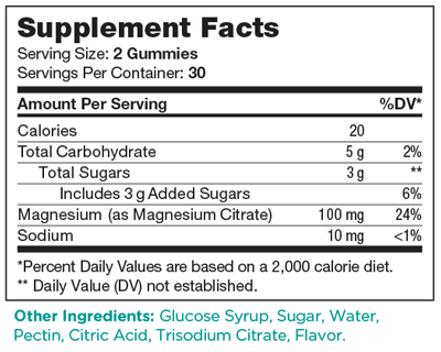 supplement facts