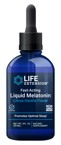 Fast-Acting Liquid Melatonin Citrus-Vanilla 2 fl oz