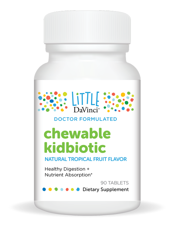 Chewable Kidbiotic Tropical Fruit 90 Tablets