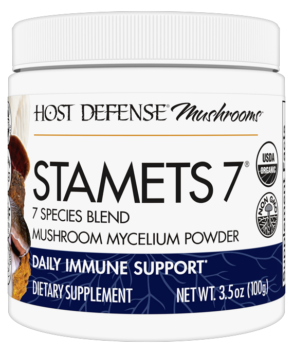 Stamets 7® Mushroom Mycelium Powder 66 Servings