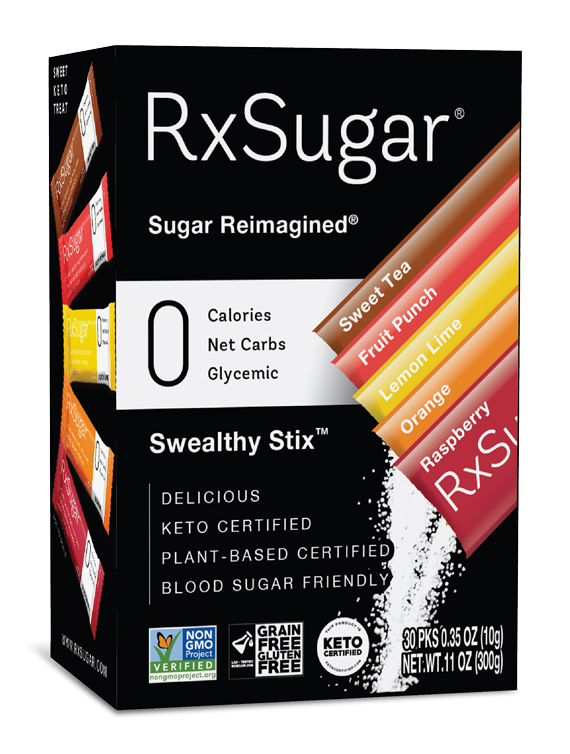 RxSugar® Swealthy Stix 30 Packets