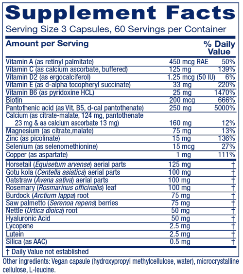 supplement facts