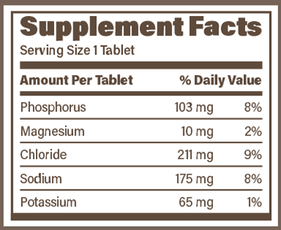 supplement facts