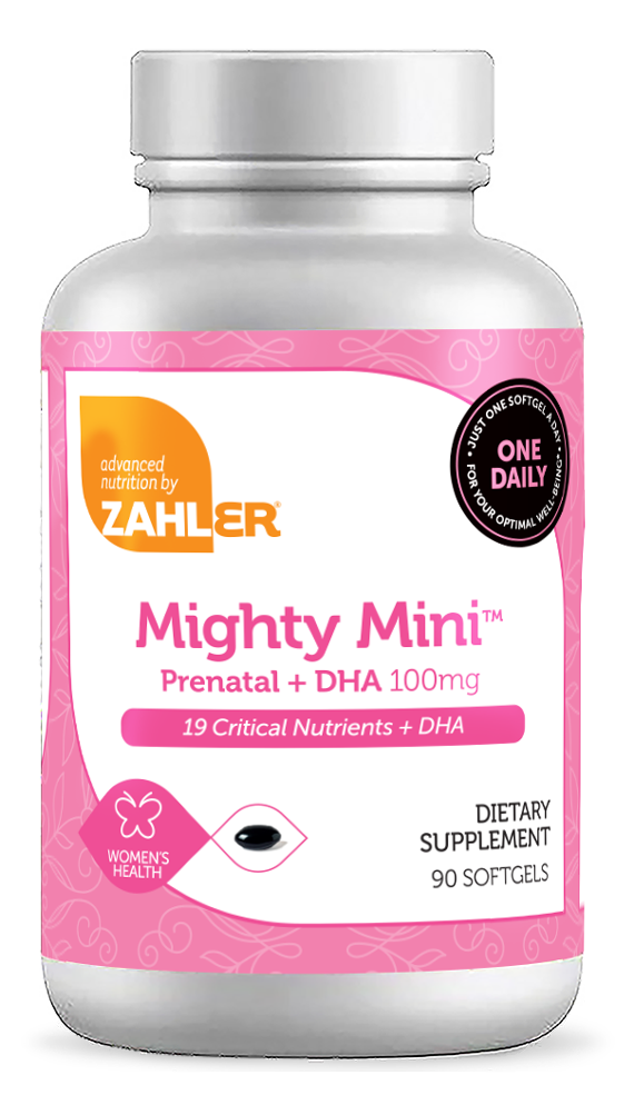 Mighty Mini Prenatal+DHA 90 Softgels