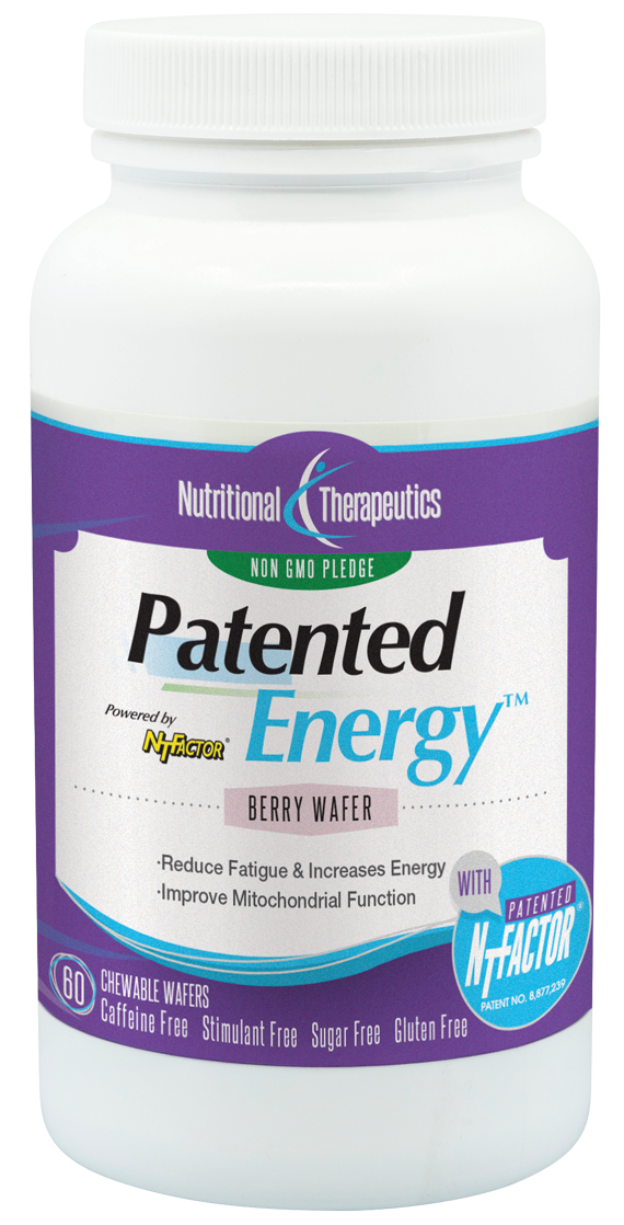 NTFactor® Patented Energy Chewable Wafer Mixed Berry 30 Wafers