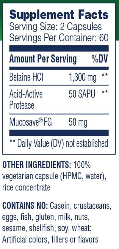 supplement facts