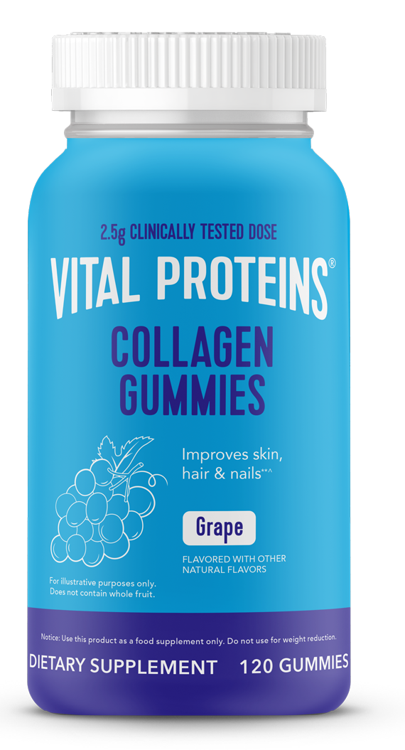 Collagen Gummies Grape 120 Gummies