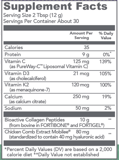 supplement facts