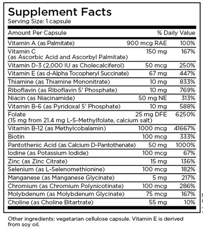 supplement facts