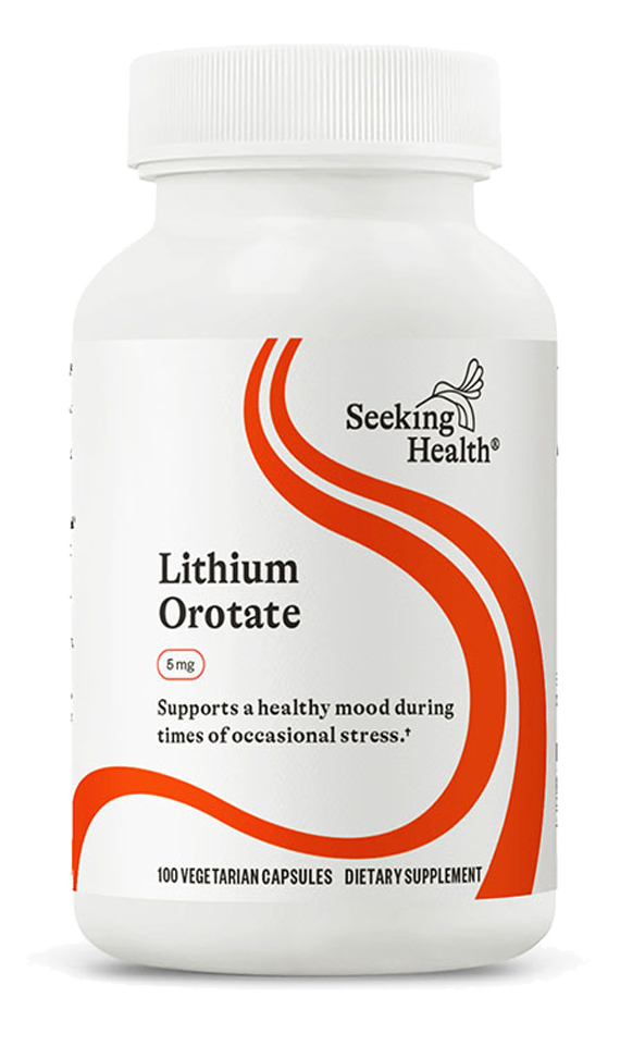 Lithium Orotate 100 Capsules