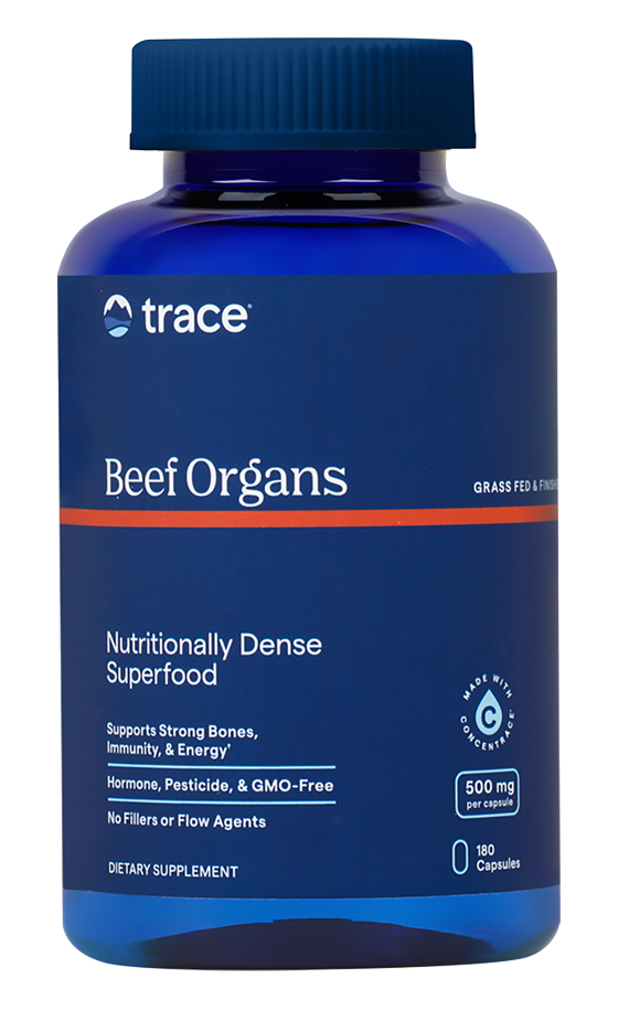 Beef Organs 500 mg 180 Capsules