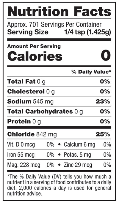 supplement facts