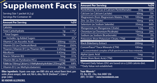 supplement facts