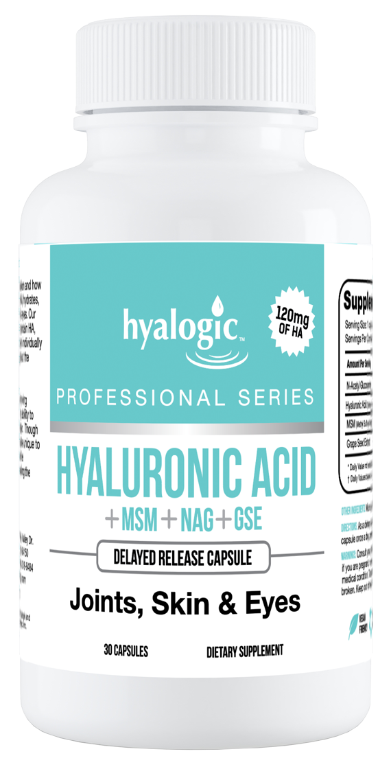 Hyaluronic Acid Joint, Skin & Eyes 30 Capsules