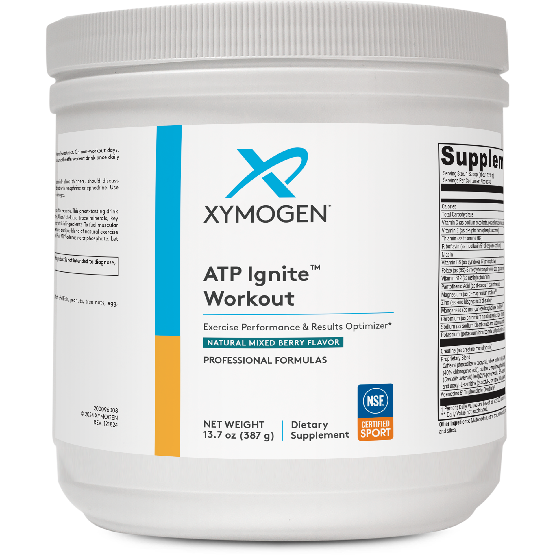 ATP Ignite™ Workout Mixed Berry 30 Servings