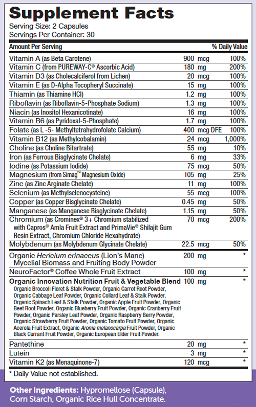 supplement facts