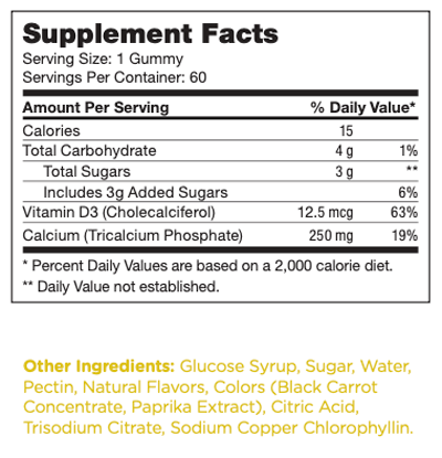 supplement facts
