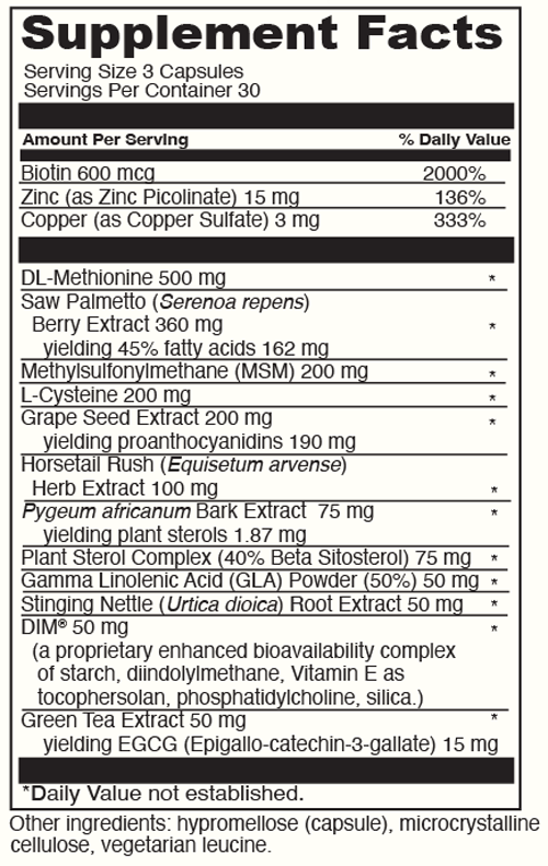 supplement facts