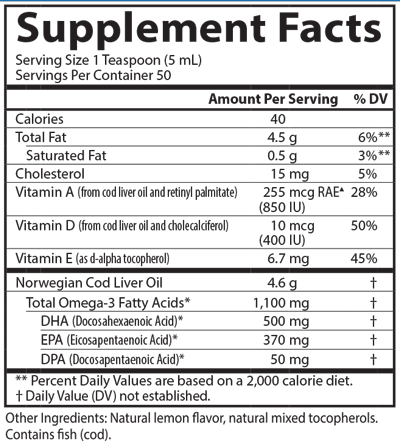 supplement facts