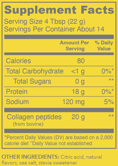 supplement facts