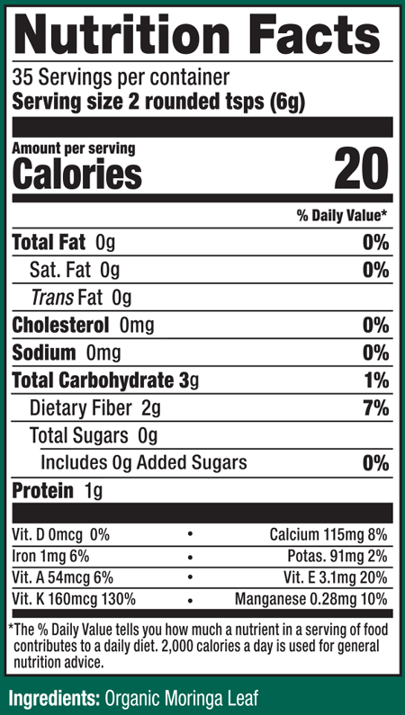supplement facts