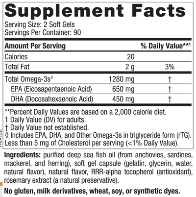 supplement facts