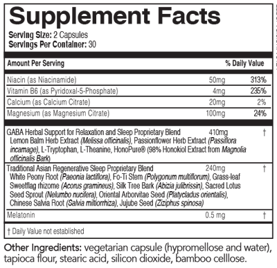 supplement facts