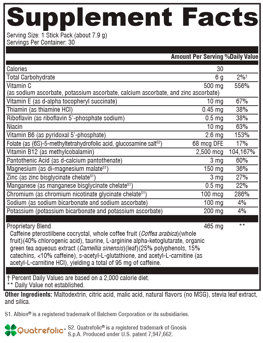 supplement facts