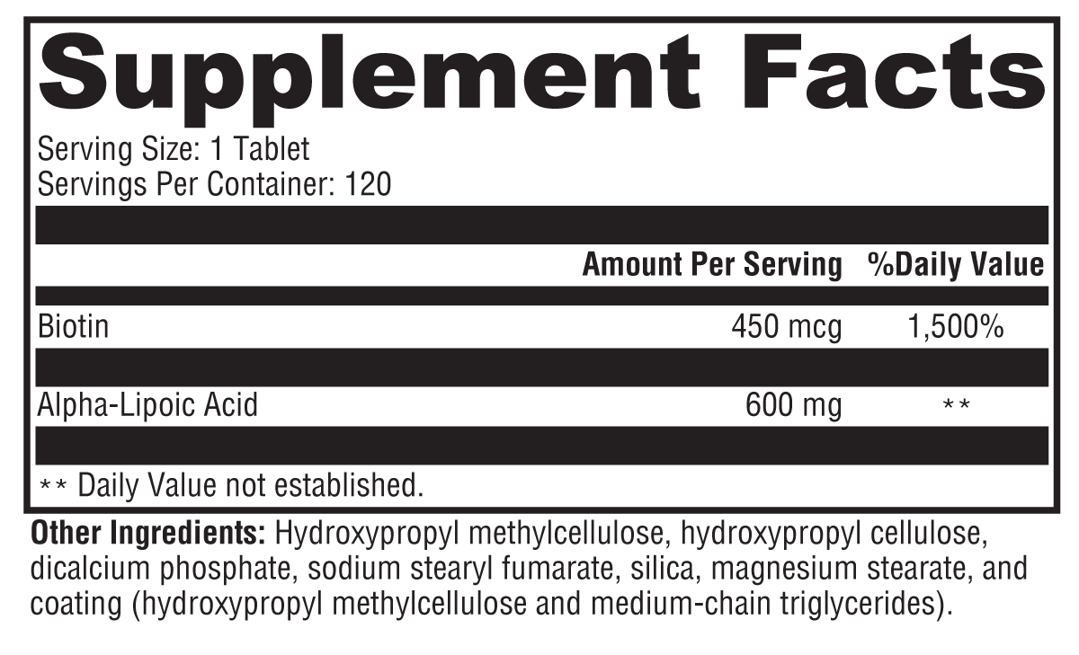 supplement facts