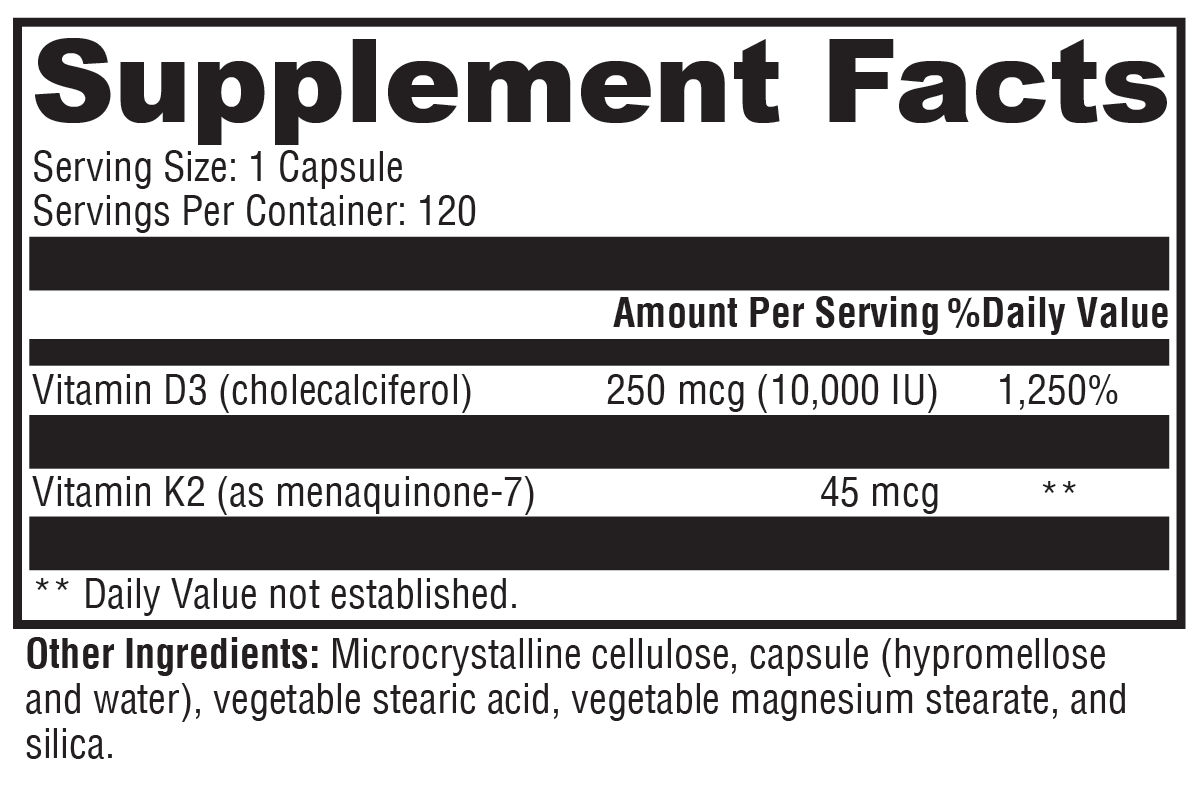 supplement facts