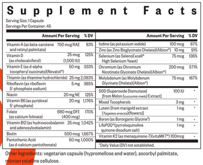 supplement facts